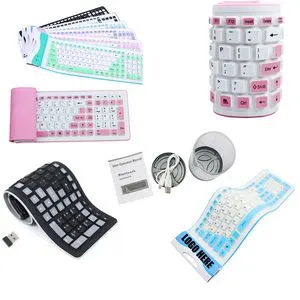 Silicone Folding Wireless Keyboard
