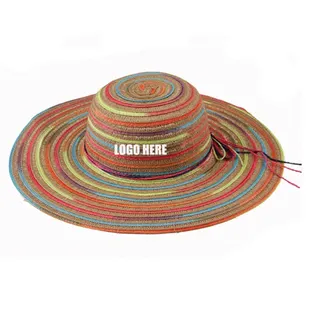 7 Color Thread Handmade Straw Hat