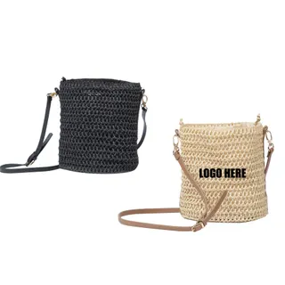 Bucket Straw Bag