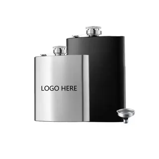 6 oz. Stainless Steel Hip Flask
