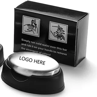 Small Stainless Steel Oval Soap Bar