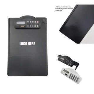 A4 Plastic Clipboard w/Calculator