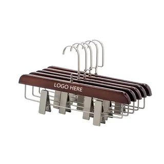 Wood Hanger w/Clip