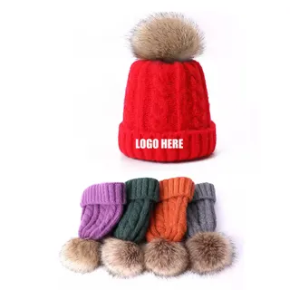 Parent & Child Knitted Hat Set