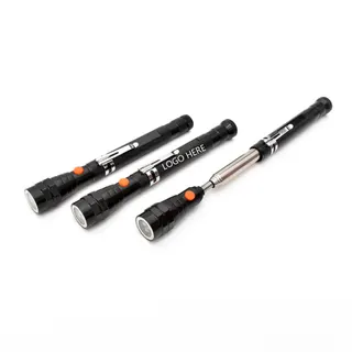 Pickup Tool w/Telescoping Flex Flashlight