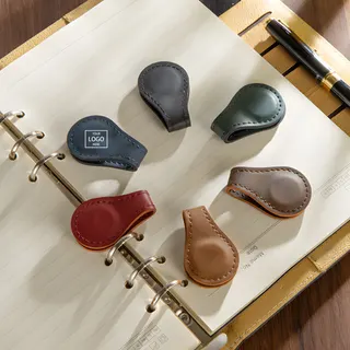 Leather Magnetic Bookmarks