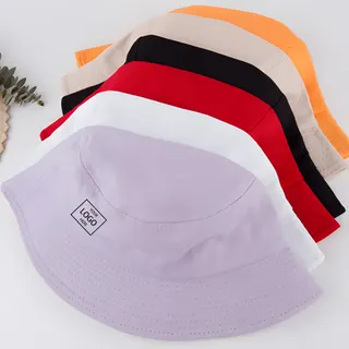 Casual Peplum Fisherman's Hat - Purple