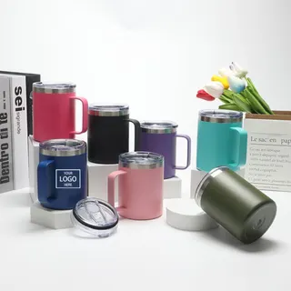 12 Oz. Stainless Steel Insulated Coffee Mug