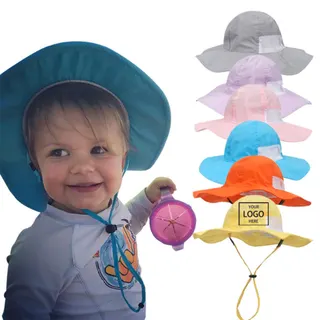 Kids Wide Brim Sun Hat