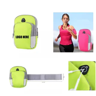 Phone Armband w/Adjustable Strap