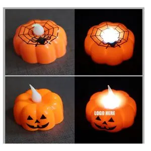 Halloween Pumpkin Candles