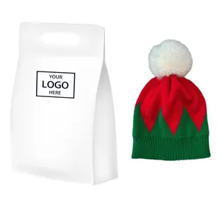 Christmas Kids Hat - Red/Green/White
