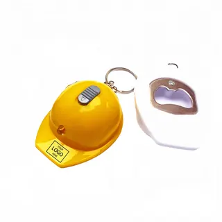 Helmet Keychain w/Bottle Opener