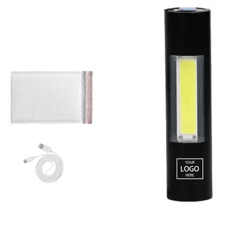 LED Flashlight w/Side Light