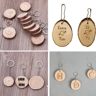 Custom Wood Keychains