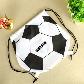 Soccer Drawstring Bag