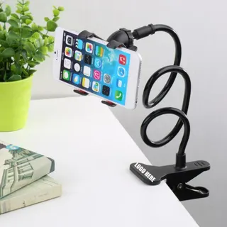 Clip-On Adjustable-Arm Phone Holder