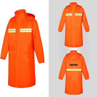 Reflective Safety Raincoat