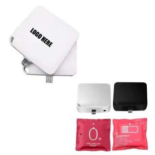 Disposable Power Bank - White