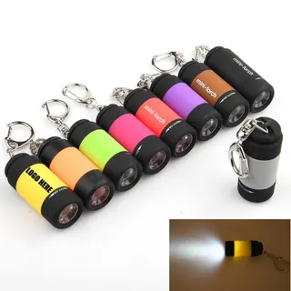 Rechargeable LED Flashlight Keychain