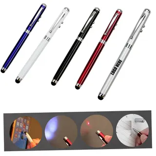 4-in-1 LED Laser Touch Screen Pen