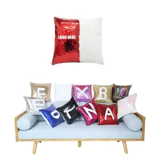Color Changing Sequin Pillow