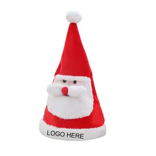 Singing Dancing Christmas Hat - Red/White