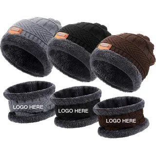 Winter Knitted Hat & Scarf
