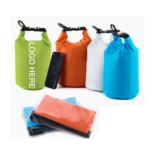 2 Liter Waterproof Dry Bag w/Window