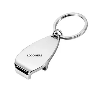 Waterdrop Bottle Opener Keychain