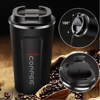 13 Oz. Vacuum Tumbler - Black