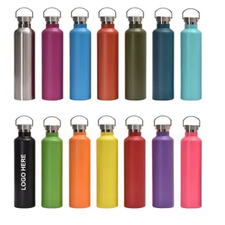 34 Oz. Stainless Steel Bottle - Silver