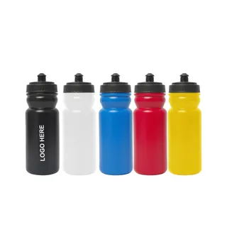 20 Oz. Bike Bottle w/Lid - Black