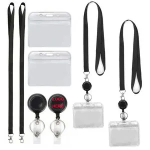 Badge Holder w/Plastic Attachment