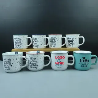 11 Oz. Ceramic Camp Mug - White