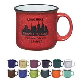 15 Oz. Ceramic Camp Mug - Blue