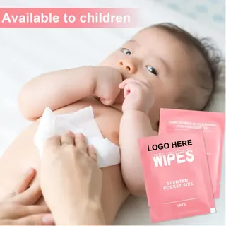 Individually Wrapped Travel Wipes