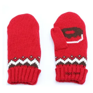 Child Knitted Mitten