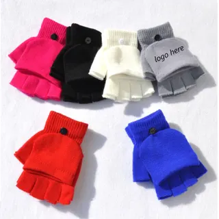 Flip Cover Fingerless Gloves