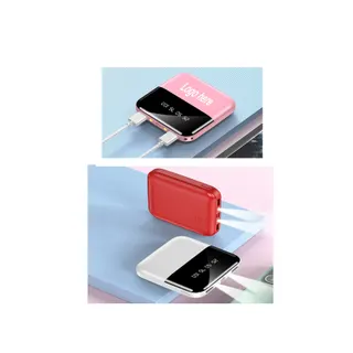 5000mAh Power Bank - Pink/Black