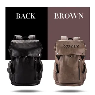PU Backpack - Black