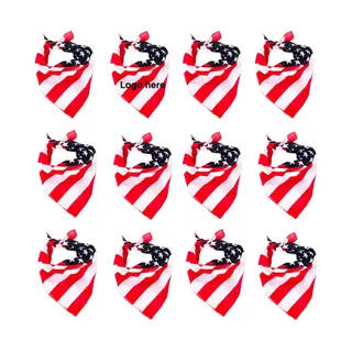 American Flag Bandana