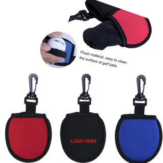 Golf Ball Cleaner Pouch