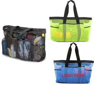 Large Beach Tote - Black