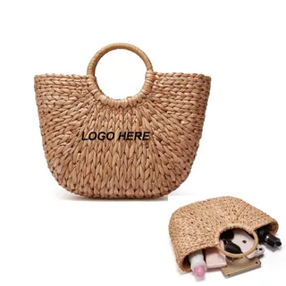 Women's Straw Beach Tote