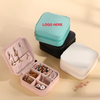 Small PU Leather Jewelry Box