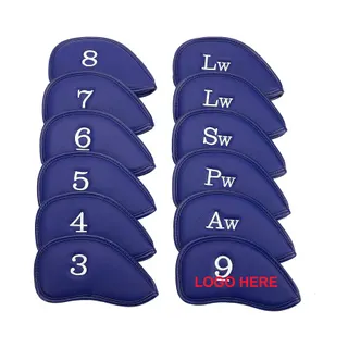 12 Piece Golf Club Cover Set