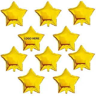 Aluminum Foil Star Balloons