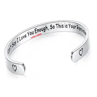 I Love You Bracelet - Silver