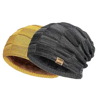 Baggy Beanie - Yellow